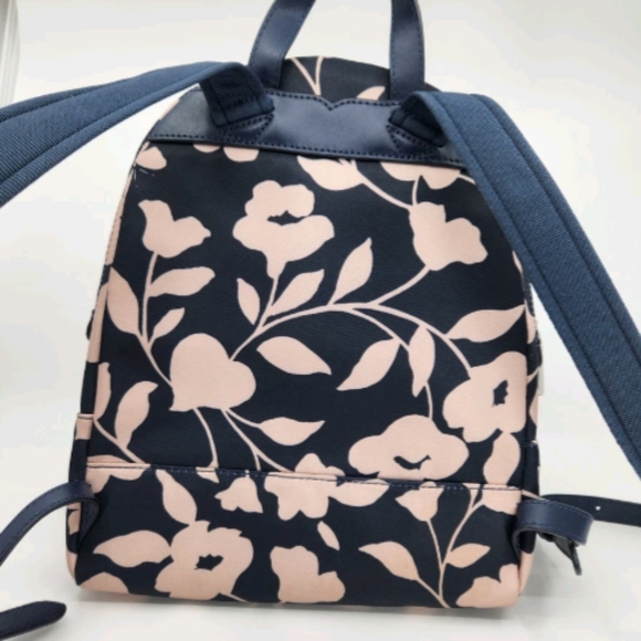 Kate Spade NY KARISSA NYLON GARDEN VINE MEDIUM BACKPACK Floral Butterfly